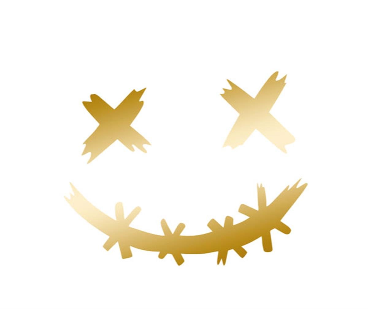 Motorsiklet Kask Gülümseme Vinil  Sticker Etiket Model