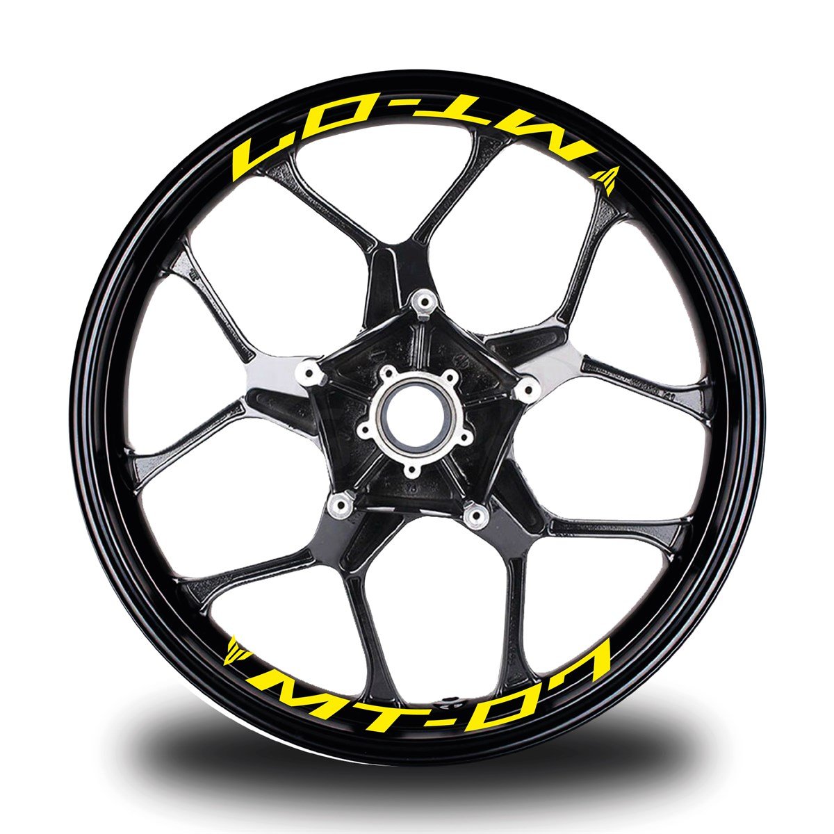 Mt-07 Yazılı 8Li Jant İçi Yazı Sticker Etiket