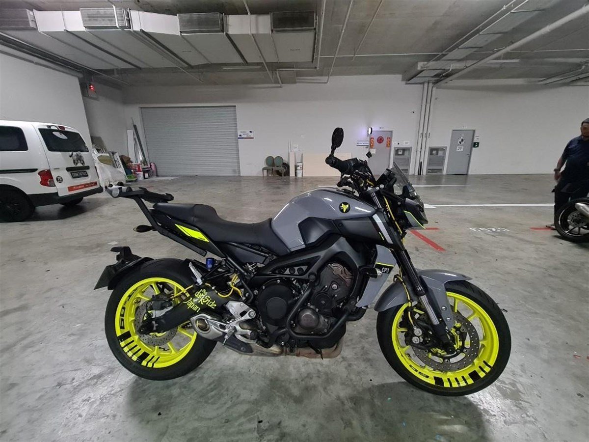 Mt-09 Jant Sticker Etiket Modeli