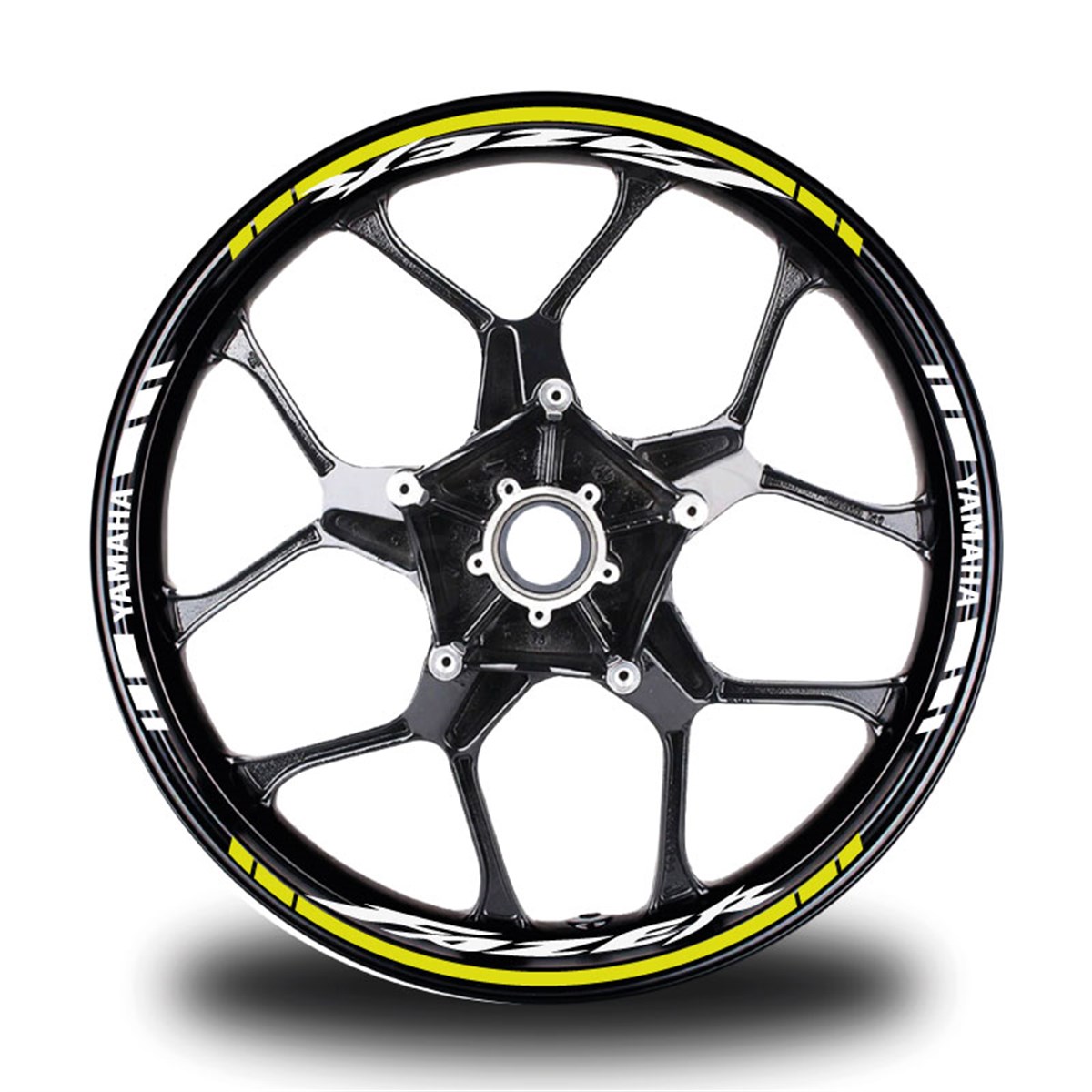 Neon Sarı Fazer Takım Jant Sticker Etiket 