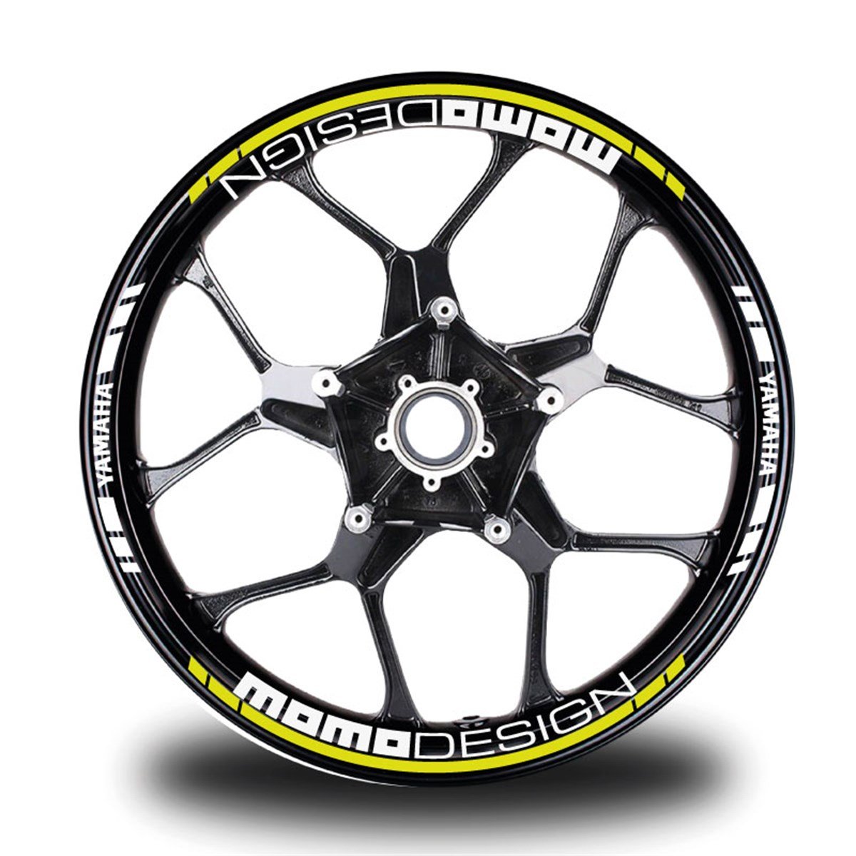 Neon Sarı Momodesing Takım Jant Sticker Etiket 