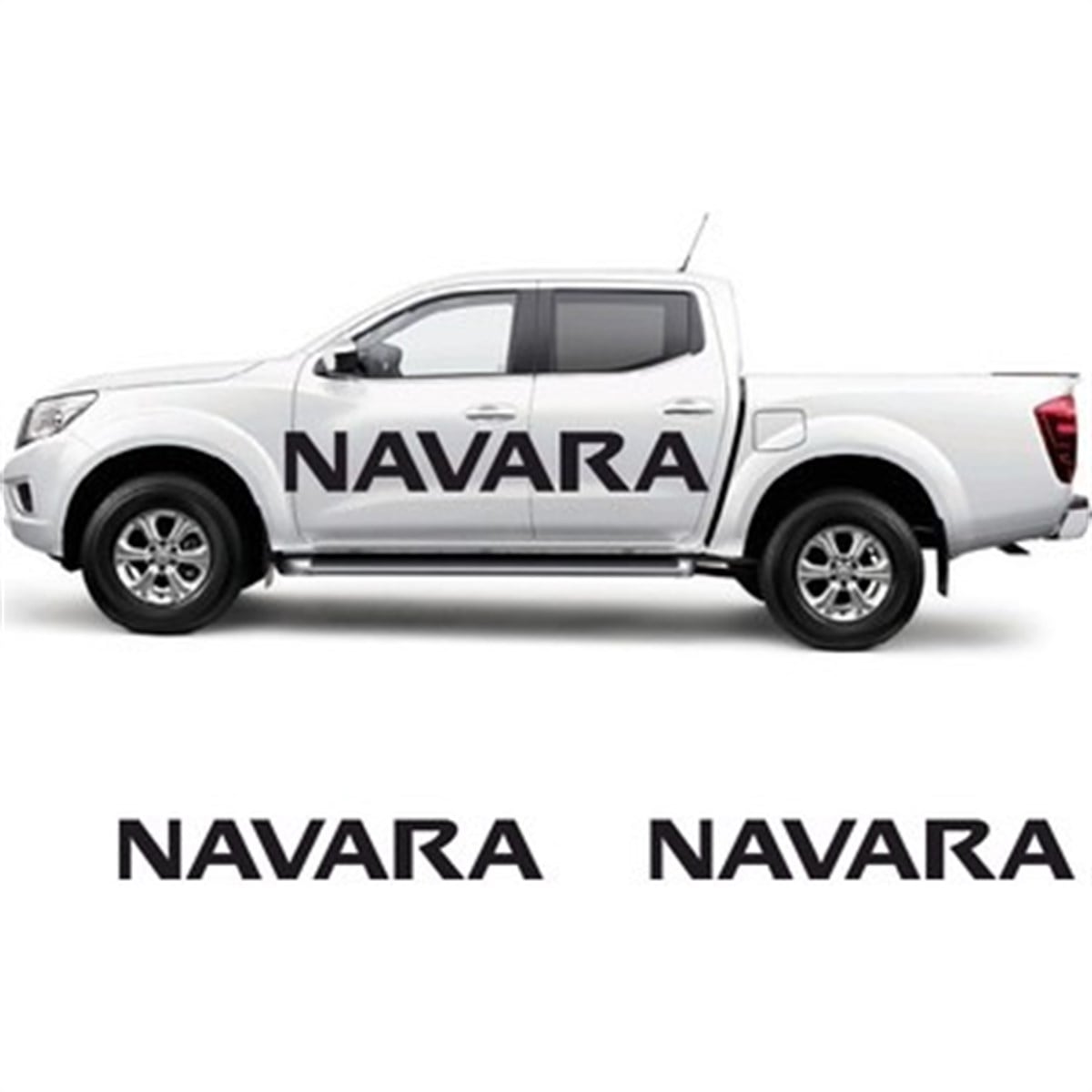 Nissan Navara Yan Kapı Yazı Sticker