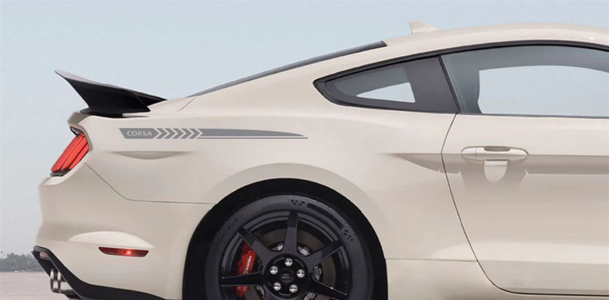 Opel Corsa Mini Sticker Etiket Modeli