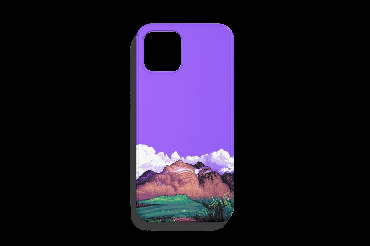 Pixelart Tasarımı Telefon Kılıfı 1. Kalite Baskı