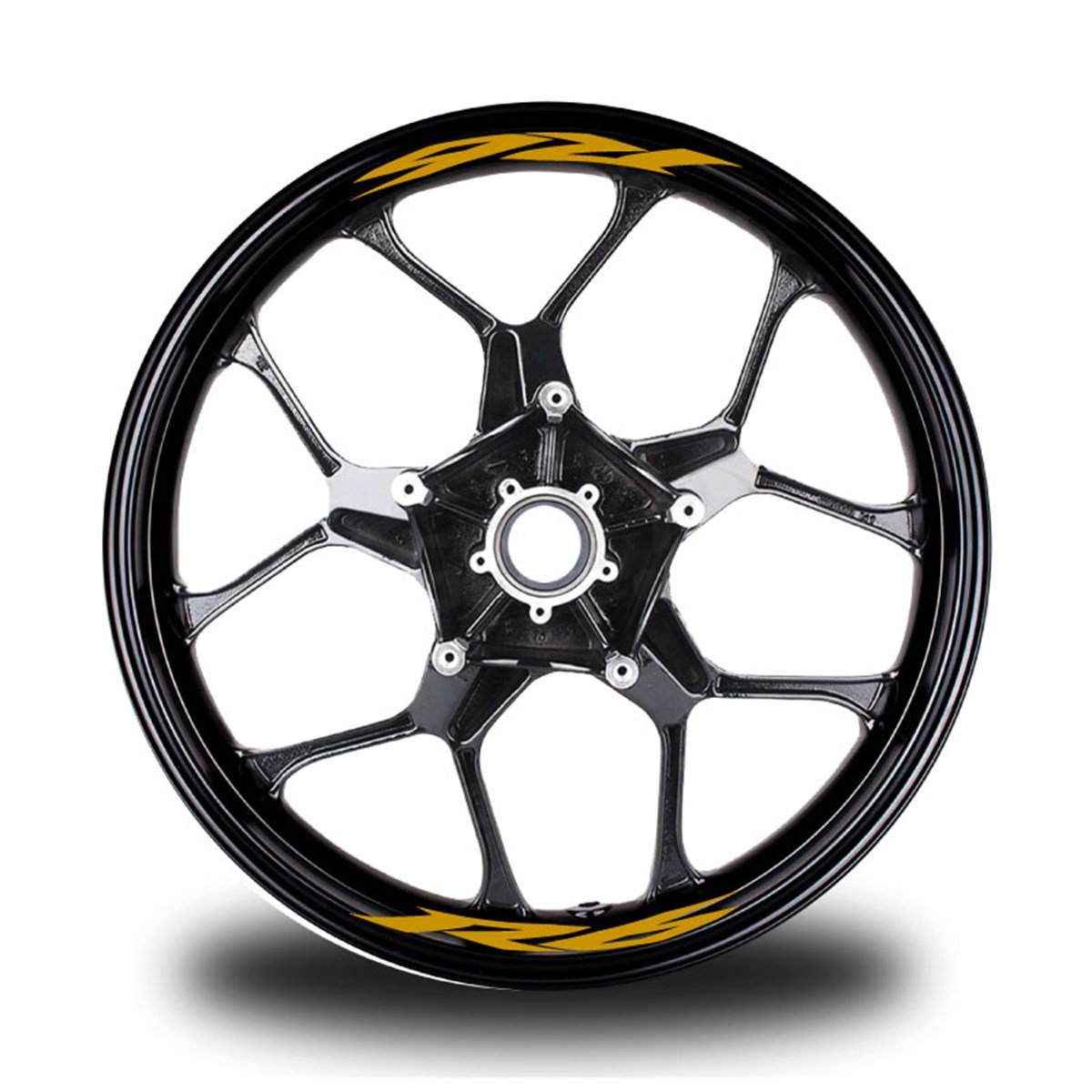 R6 Yazılı 8Li Jant İçi Yazı Sticker Etiket