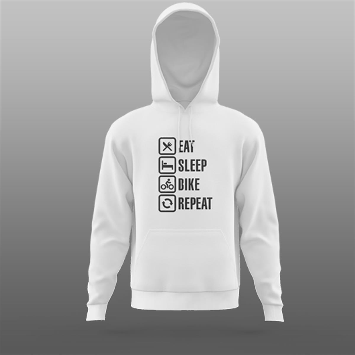 Repeat Beyaz Sweatshirt Modeli