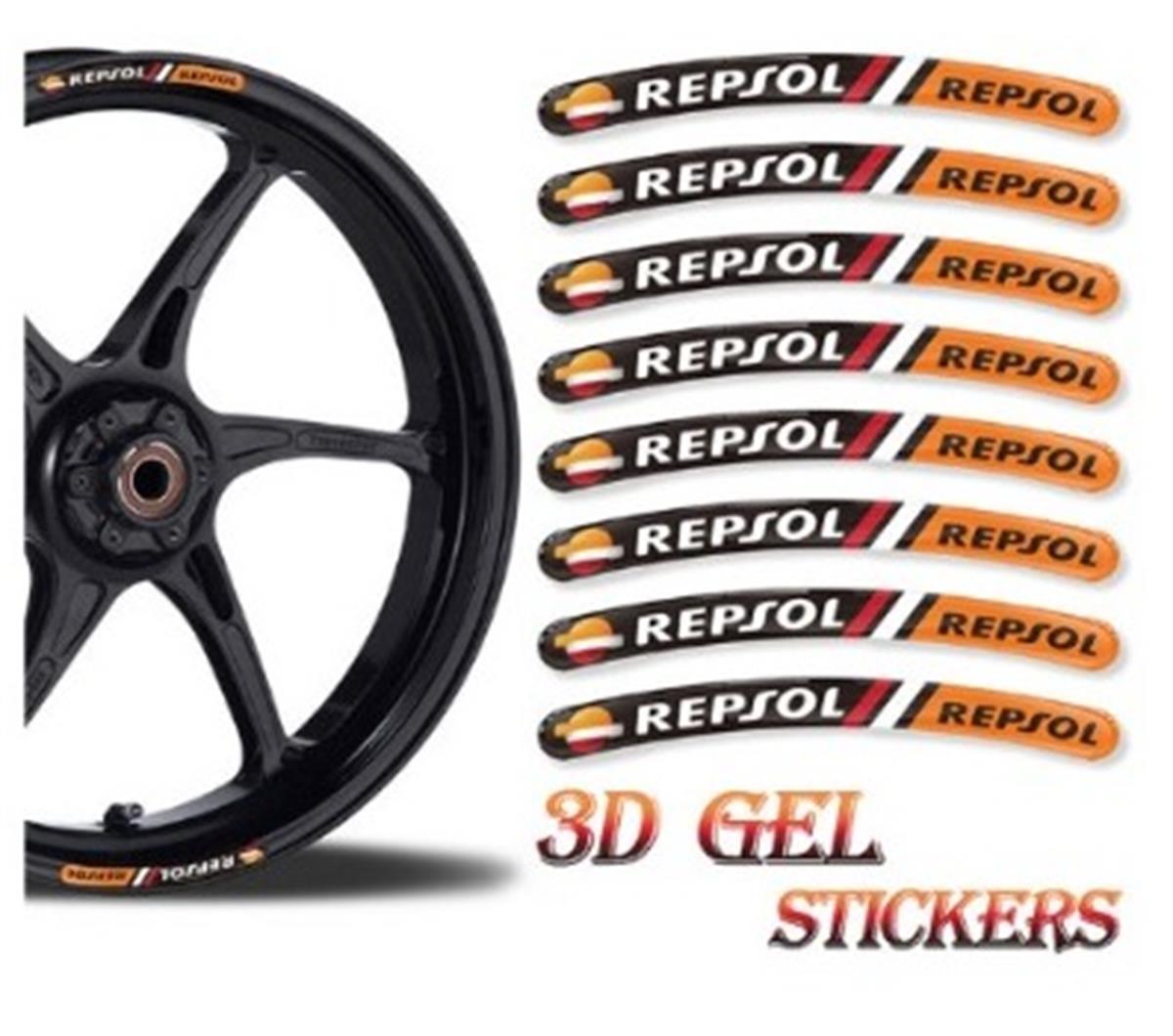 Repsol Damla Jant Sticker