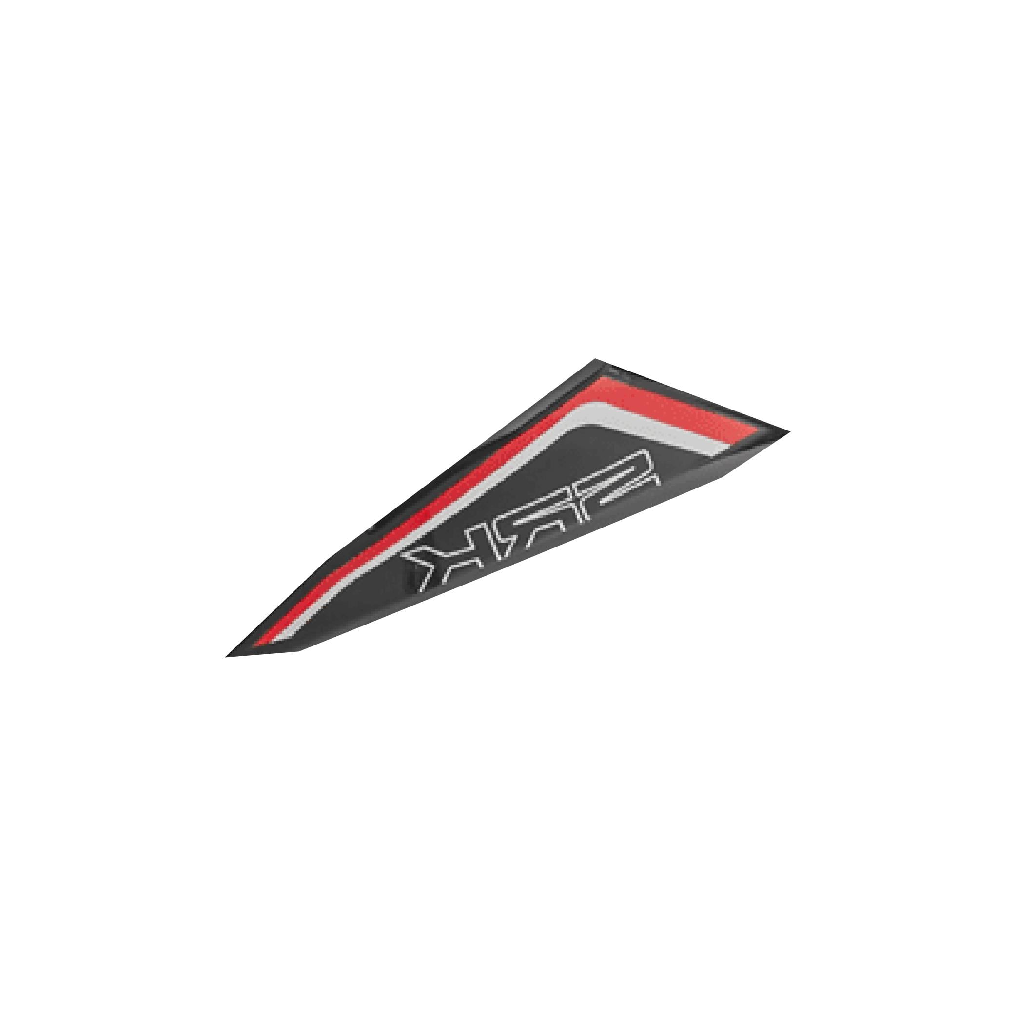 RKSRKS (QJ MOTOR) KIRMIZI SRK 125R SOL ÖN KAFA YAN ORJİNAL TASARIM STICKER ETİKET MODELİ