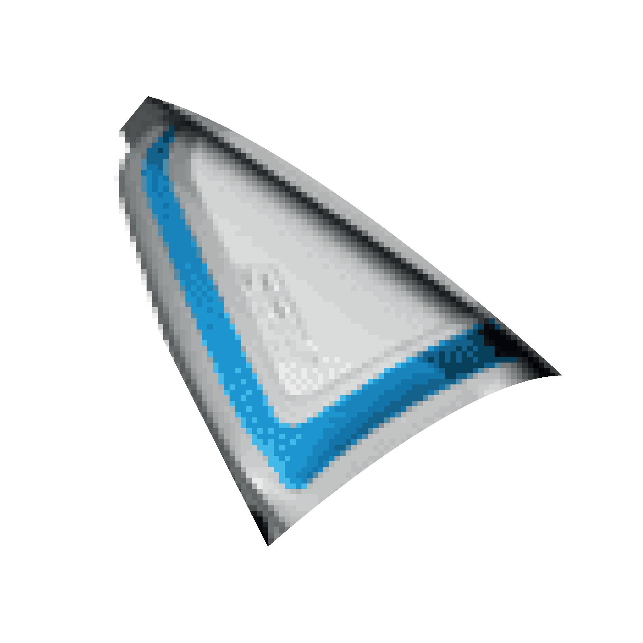 RKSRKS (QJ MOTOR) MAVİ SRK 125R SAĞ ARKA KUYRUK ORJİNAL TASARIM STICKER ETİKET MODELİ