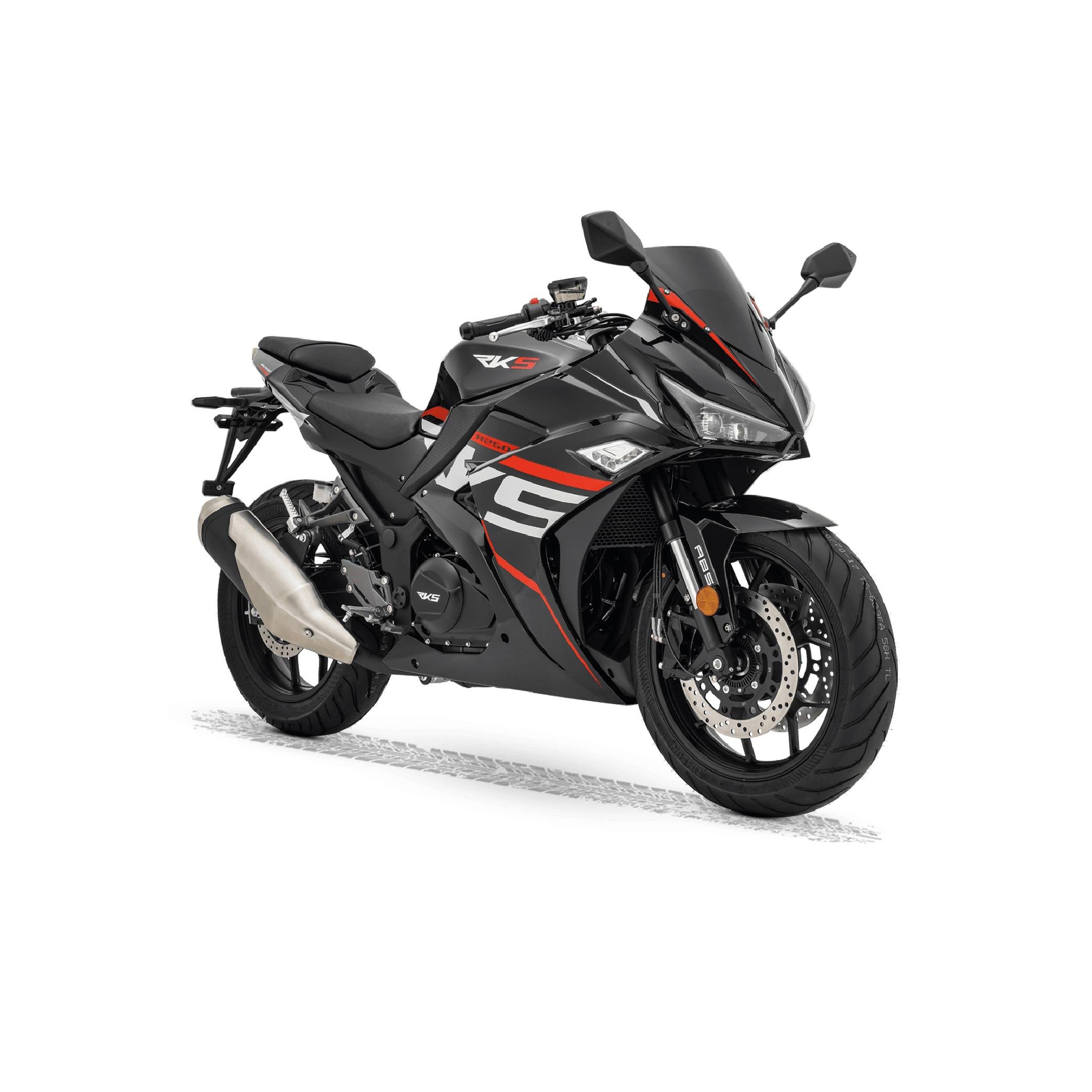 RKSRKS R250 Orjinal Tasarım Sticker Etiket Modeli Sağ ve Sol Grenaj Sticker Kırmızı Model