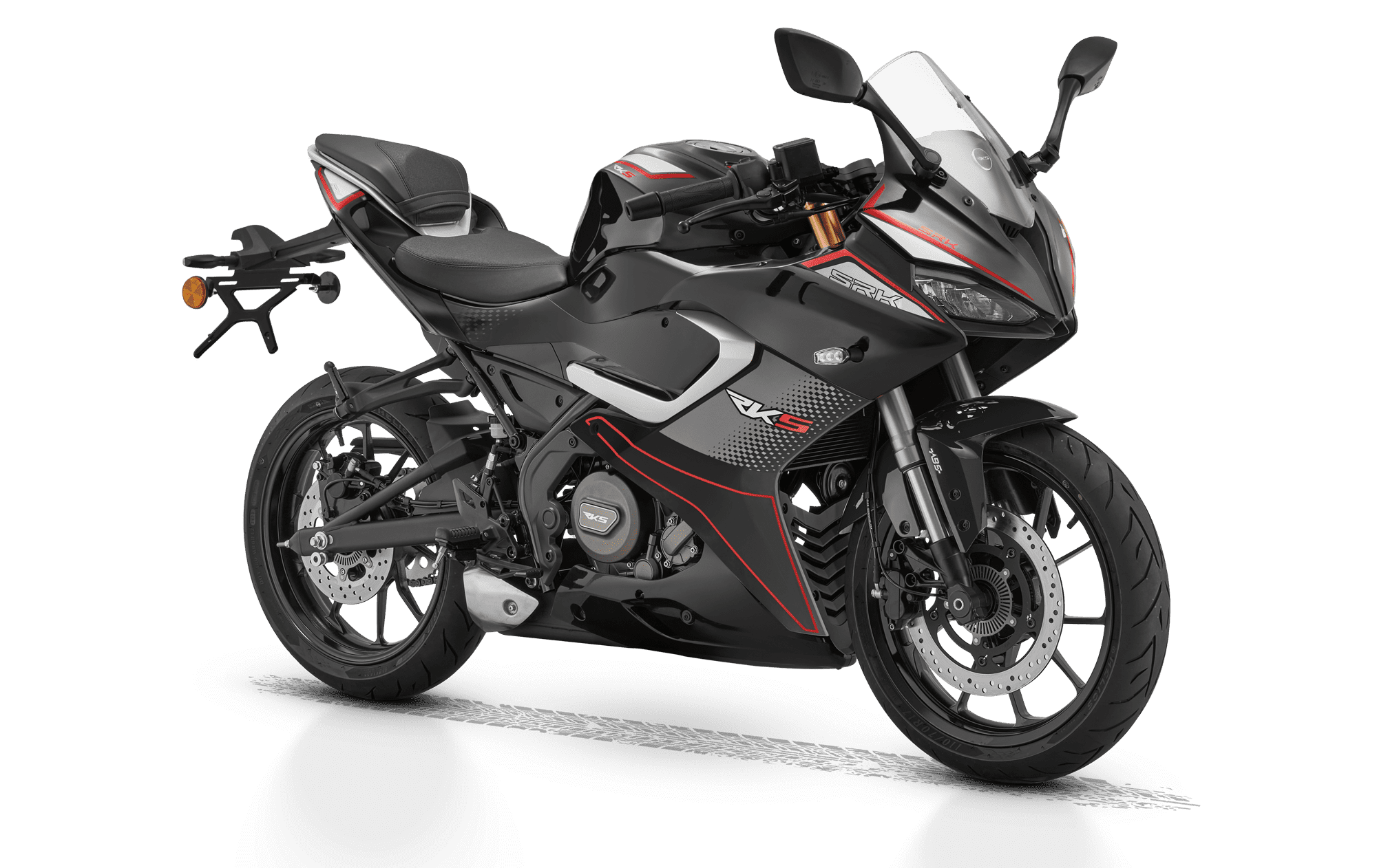 RKSRKS SRK250R Siyah Motor Orjinal Sticker Modeli