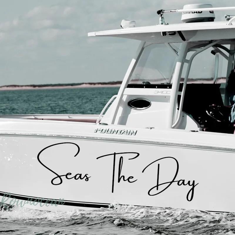 MARKALARSeas The Day Sticker Etiket