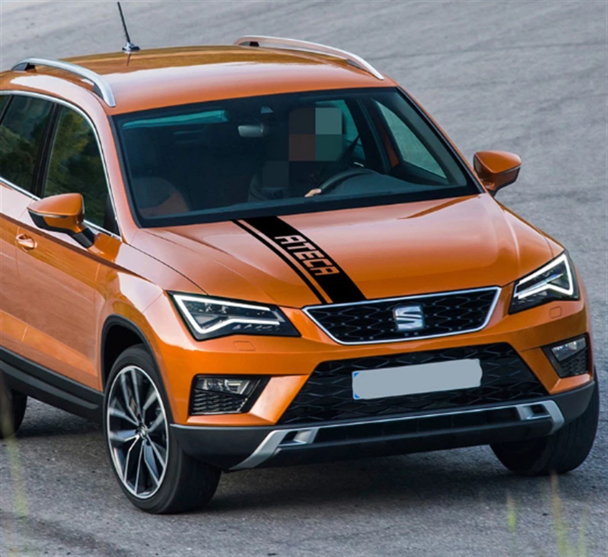Seat Ateca Yan Kapı Şerit Sticker Etiket Modeli