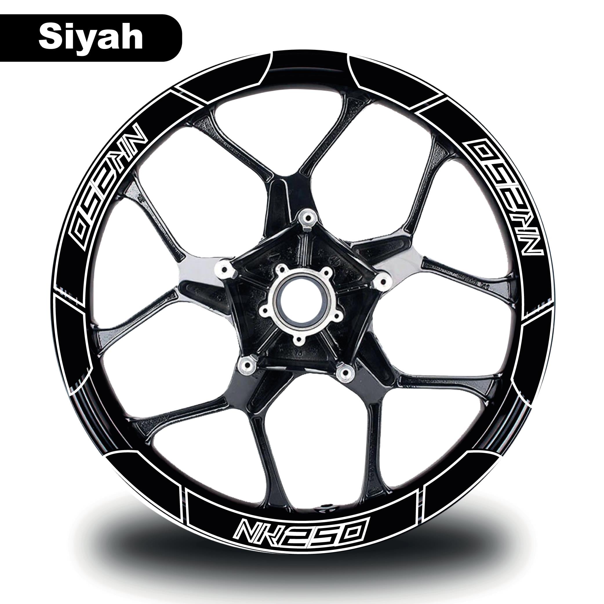 250 NKSiyah CF MOTO 250 NK Geniş Jant Sticker Etiket Modeli