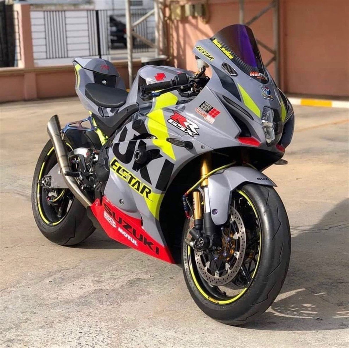 Suzuki GSX-R 600 Sticker Etiket Modeli