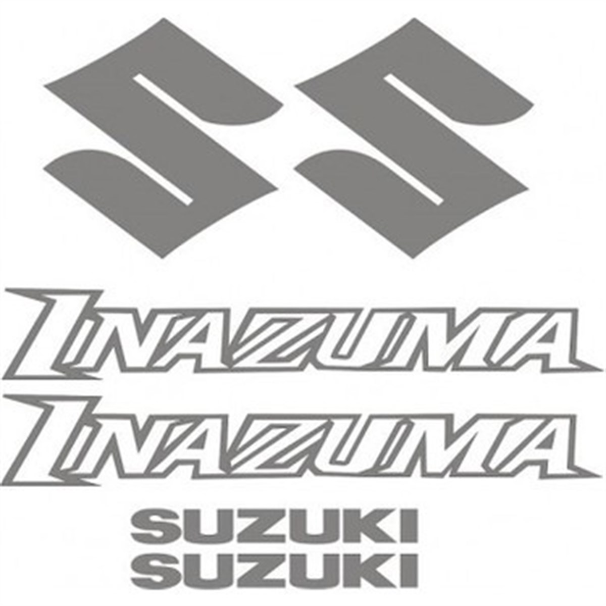 Suzuki İnazuma Yazılı Sticker Modeli