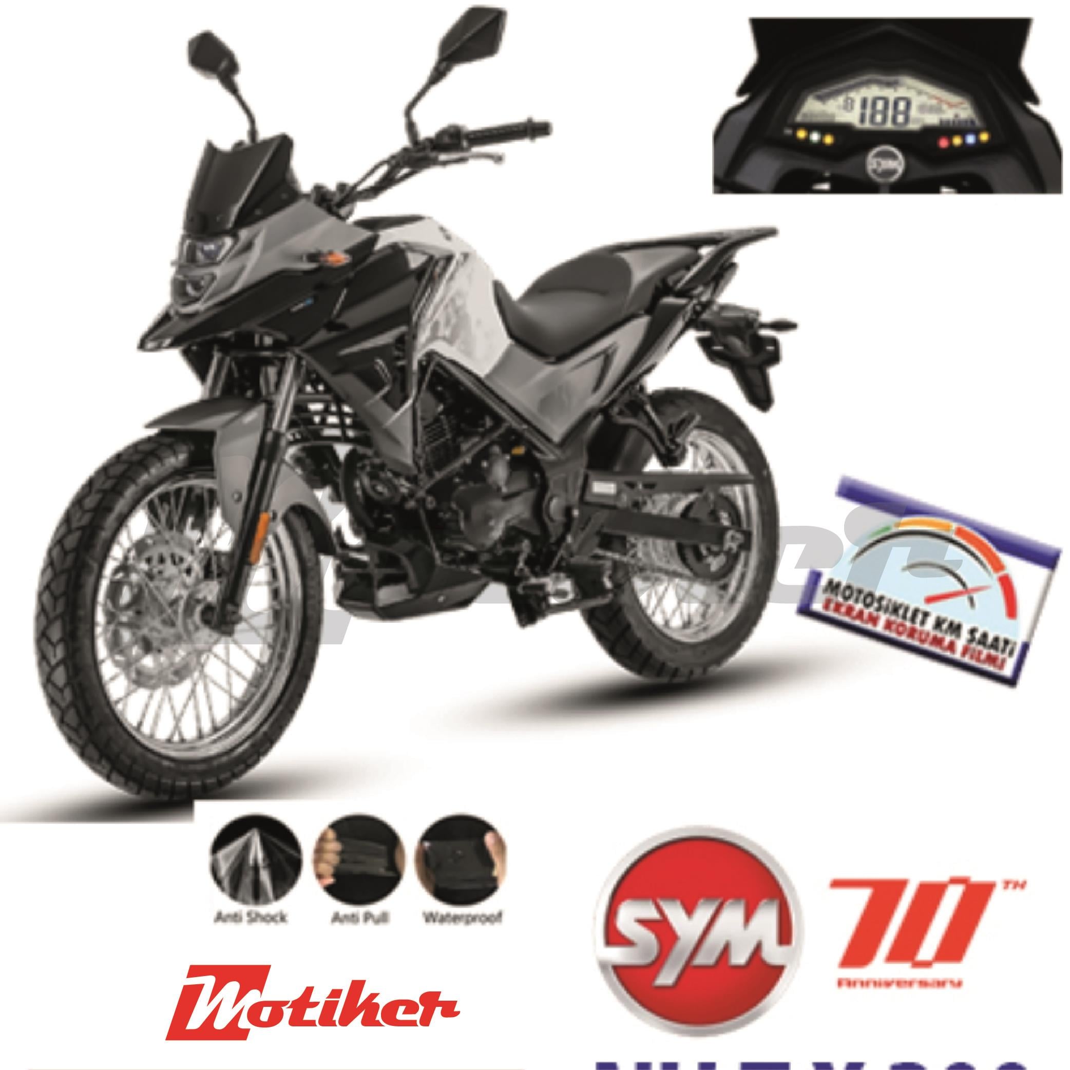 TRACER 9 GTSYH NH-T 2025 Motosiklet Ekran Km Koruyucu PPF