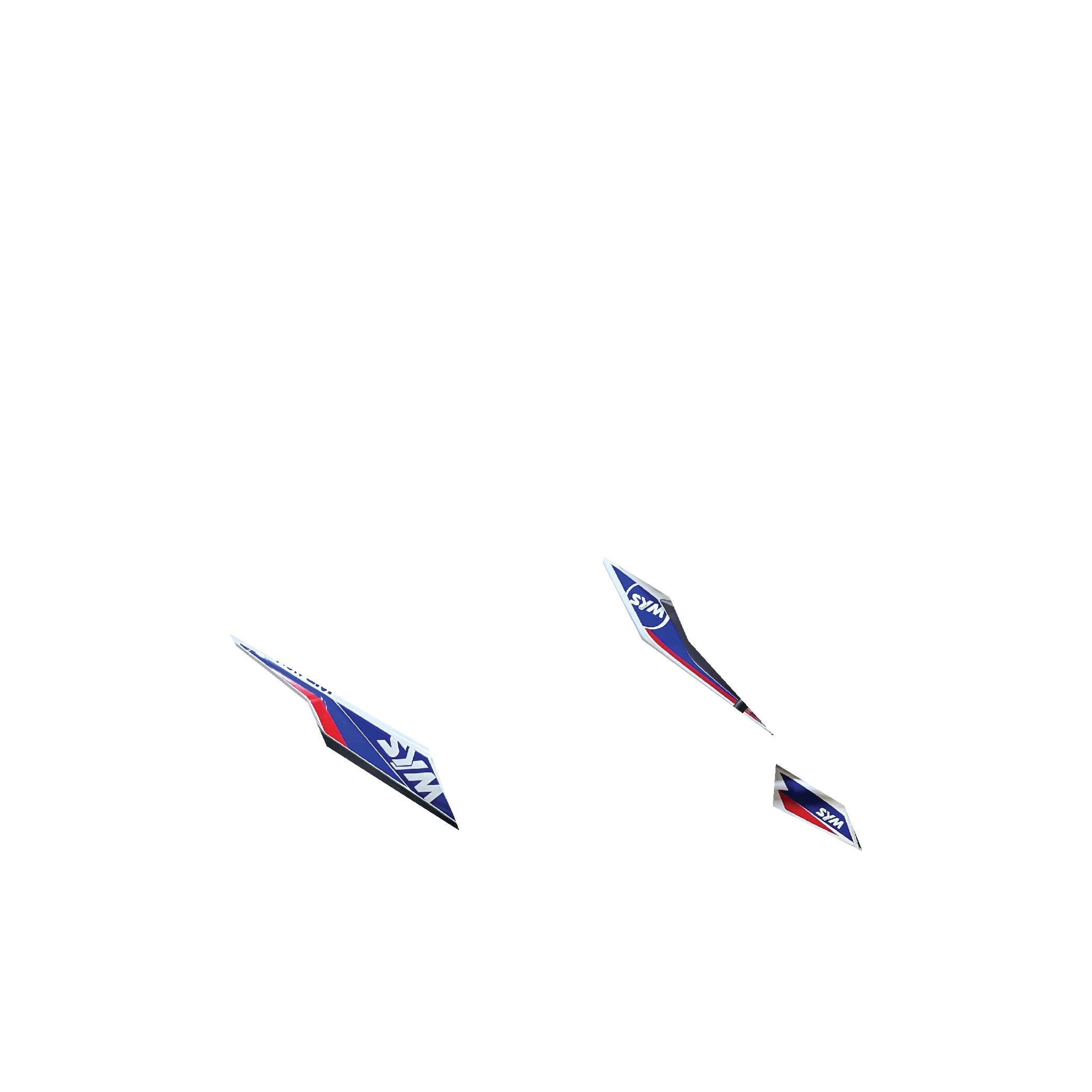 SYMSym Jet X 125 / 150 / 200 Sticker Etiket Kaplama Modeli 