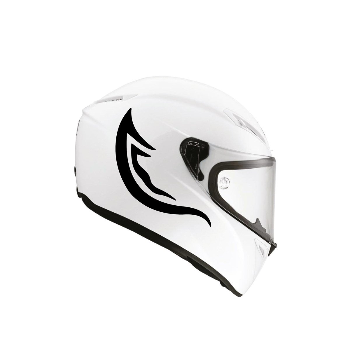 Tek Renk Kırmızı Kamuflaj ( Kamuflage Helmet Stickers ) Kask Sticker Etiket Modeli 