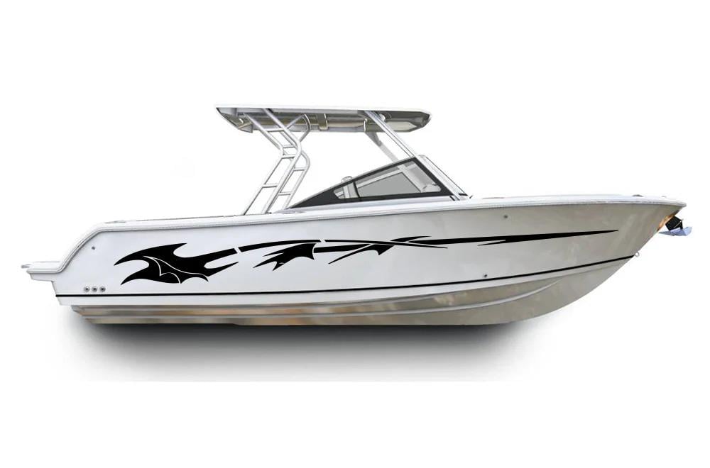 MARKALARTekne Şekilli Çizgi Sticker Etiket