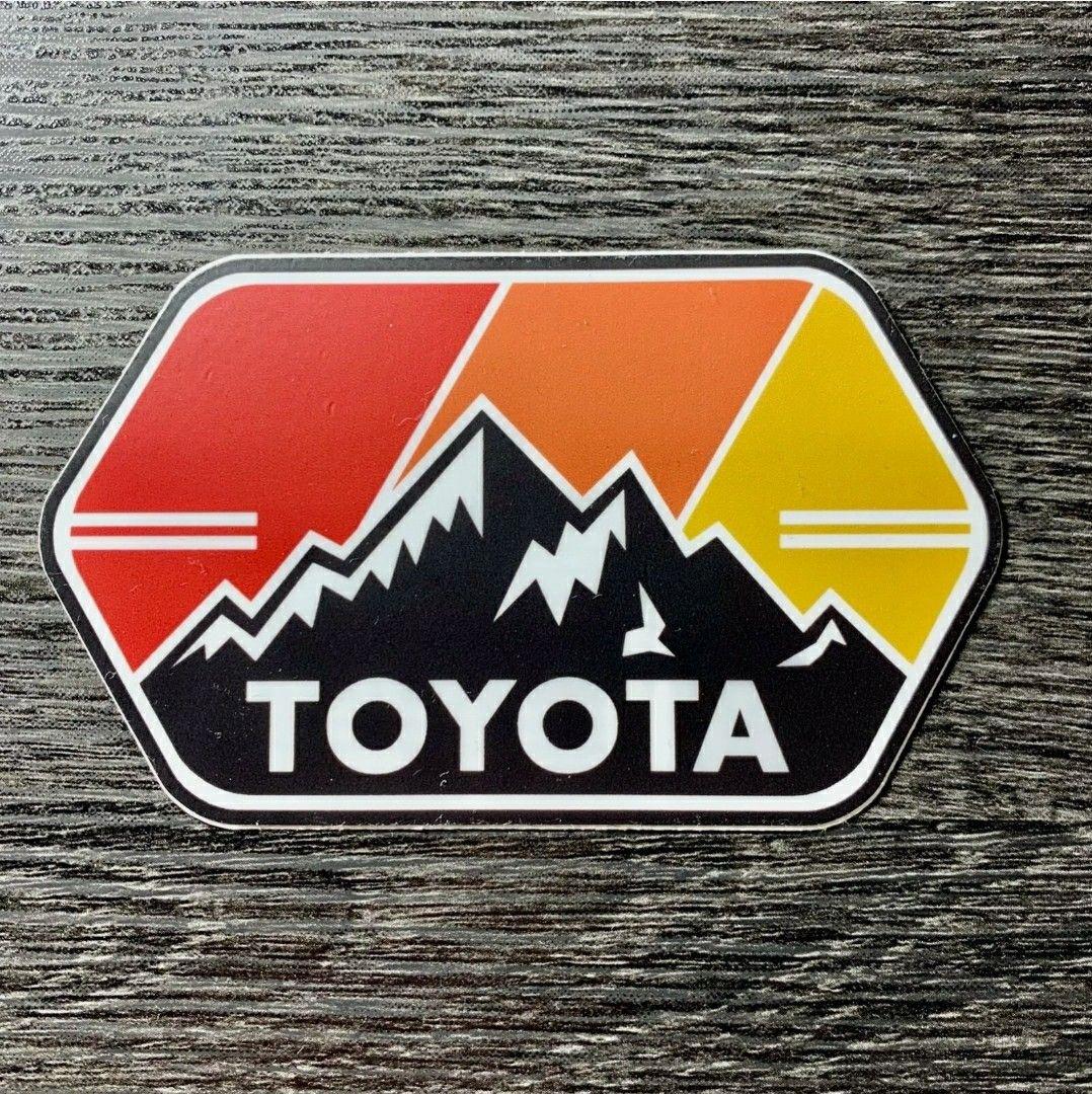Damla LogolarToyota Logo Tasarımlı Sticker Etiket