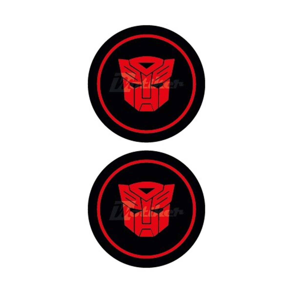 Transformers İkili Damla Logo Sticker 