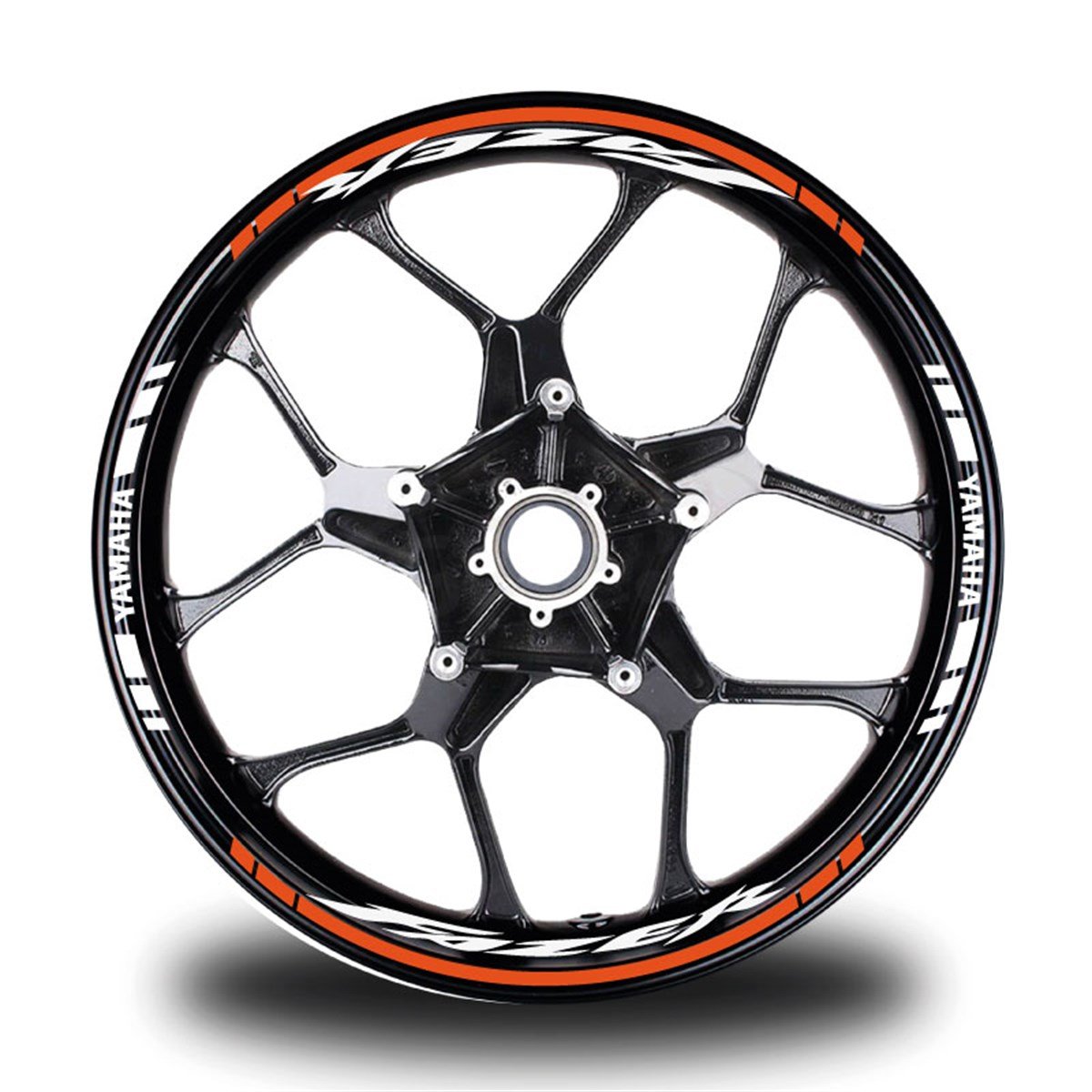 Turuncu Fazer Takım Jant Sticker Etiket 