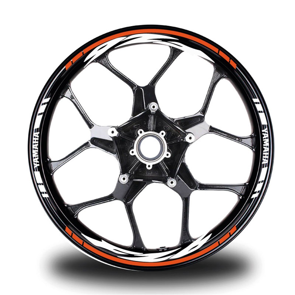 Turuncu FZ6 Takım Jant Sticker Etiket 