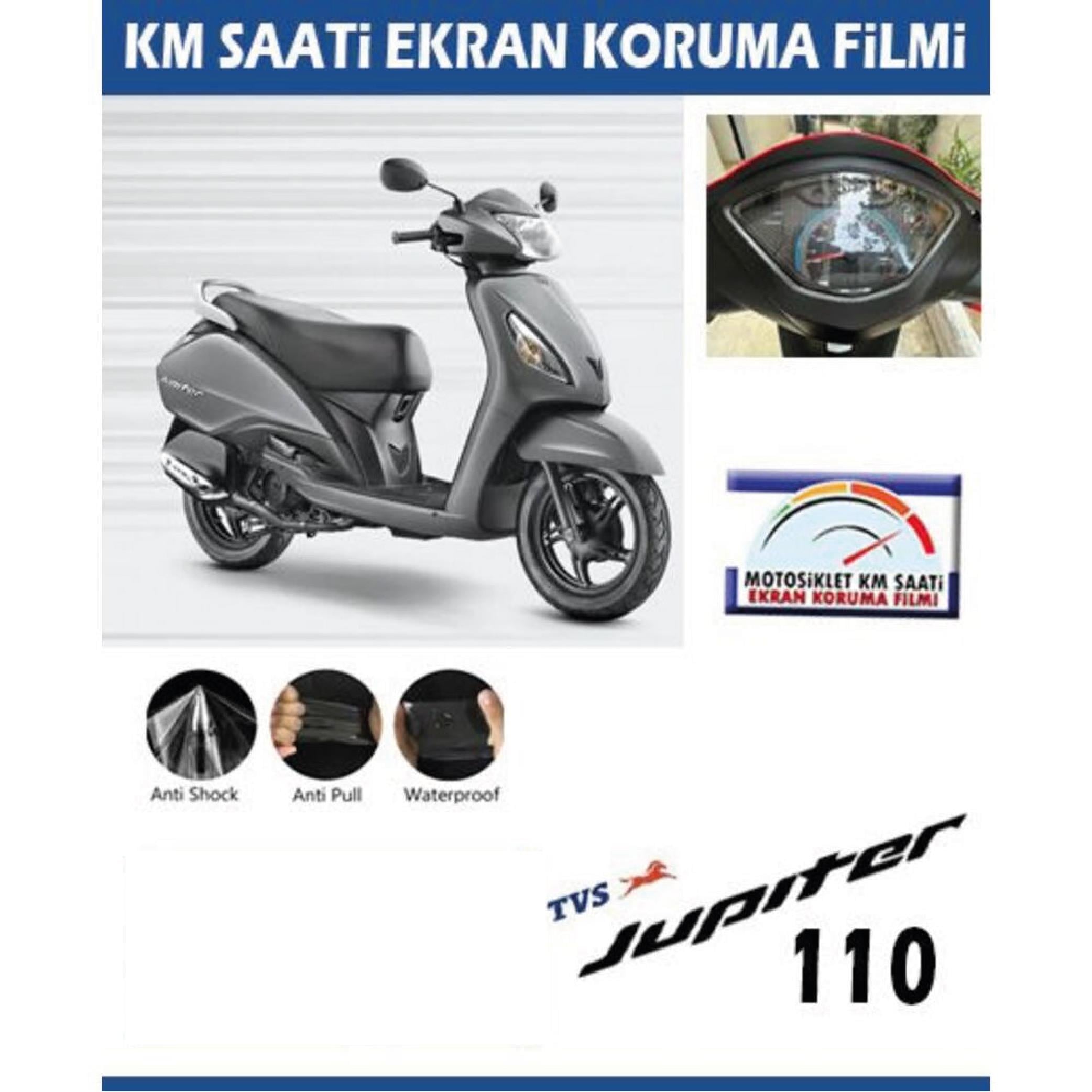 Ekran KorumasıTVS Jüpiter 110 Motosiklet Ekran Km Koruyucu