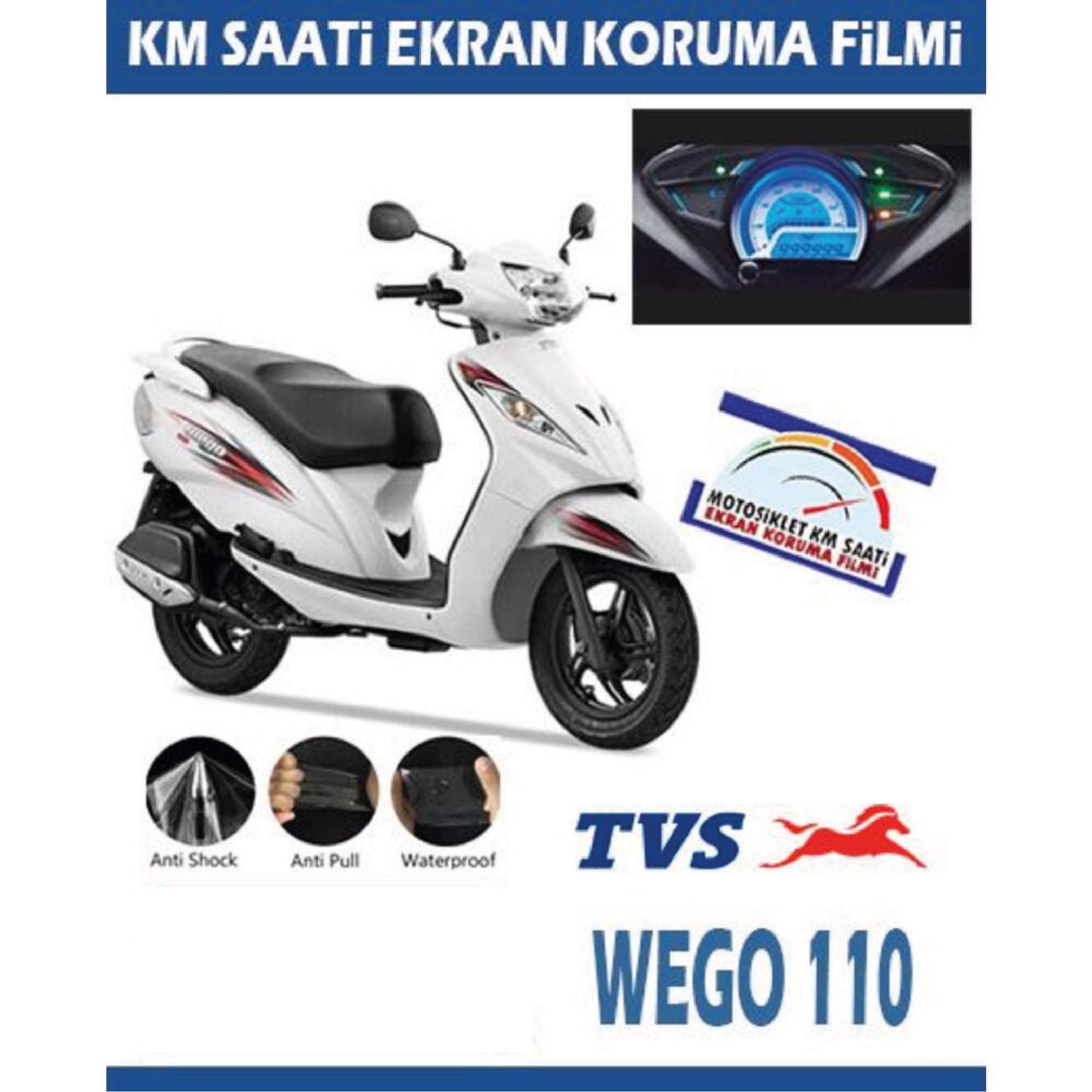 Ekran KorumasıTVS Wego 110 Motosiklet Ekran Km Koruyucu