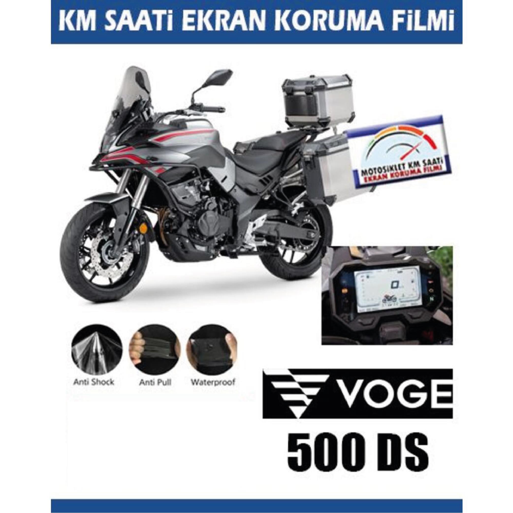 Ekran KorumasıVOGE 500 DS Motosiklet Ekran Km Koruyucu