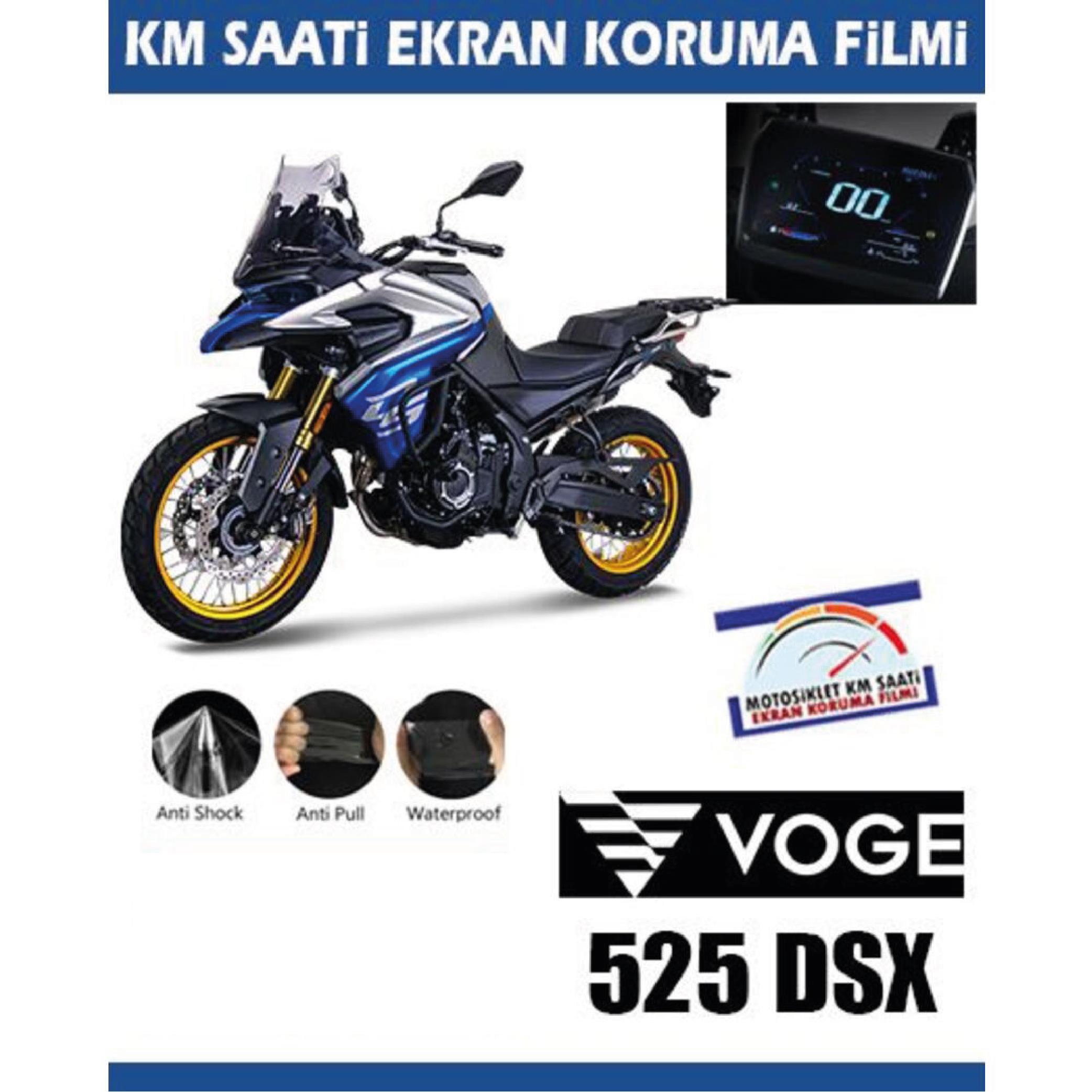 Ekran KorumasıVOGE 525 DSX Motosiklet Ekran Km Koruyucu