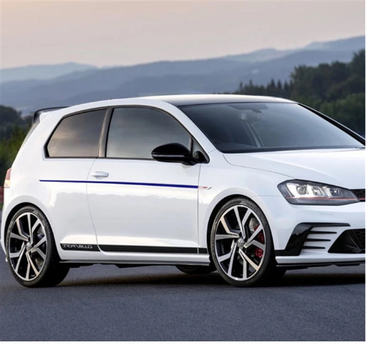 Volkswagen Golf 7 Sticker Etiket Modeli