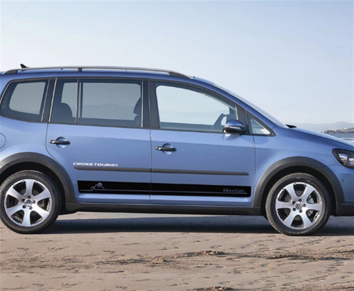 Volkswagen Touran 2007-2014 Sticker Etiket Modeli