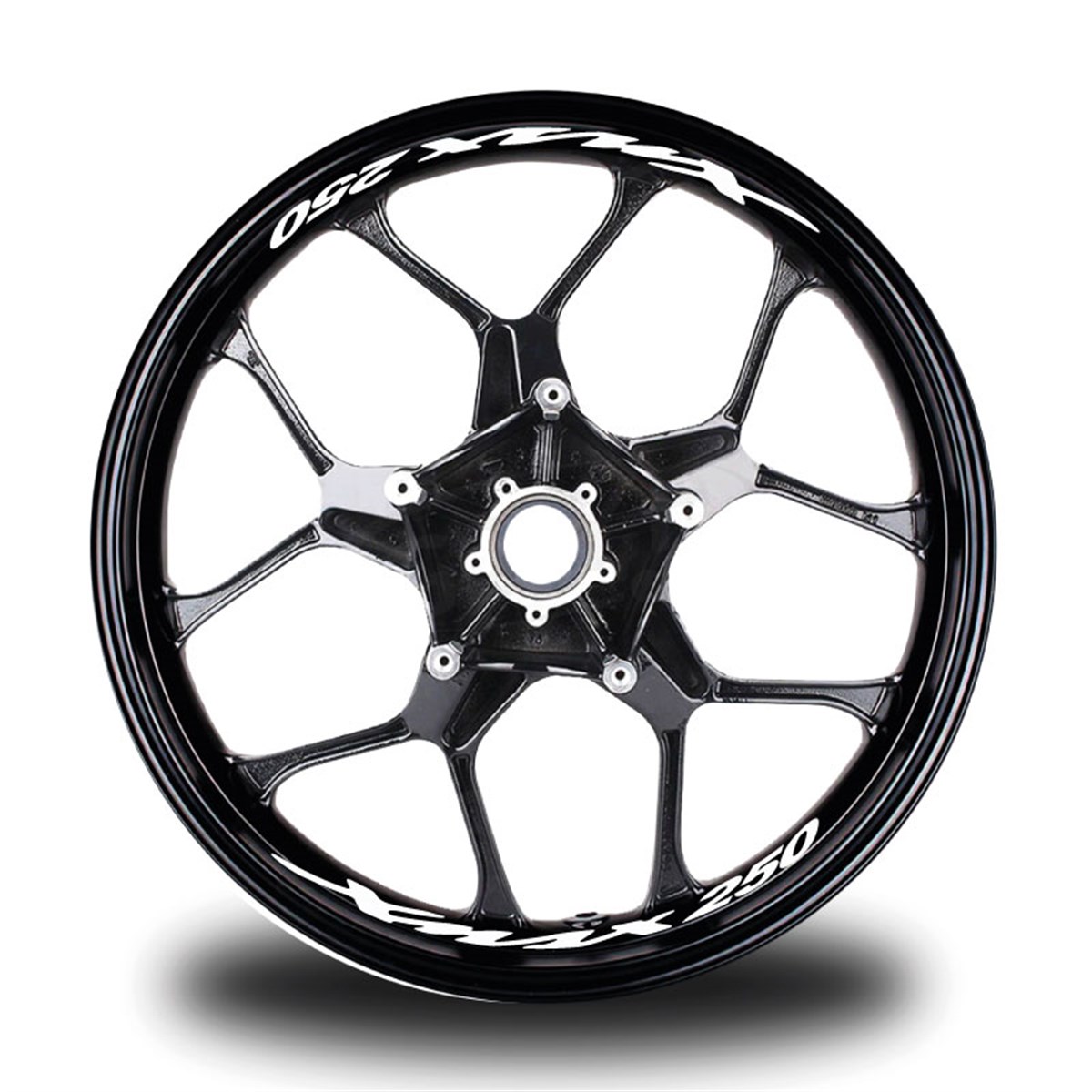 Xmax 250 Yazılı 8Li Jant İçi Yazı Sticker Etiket