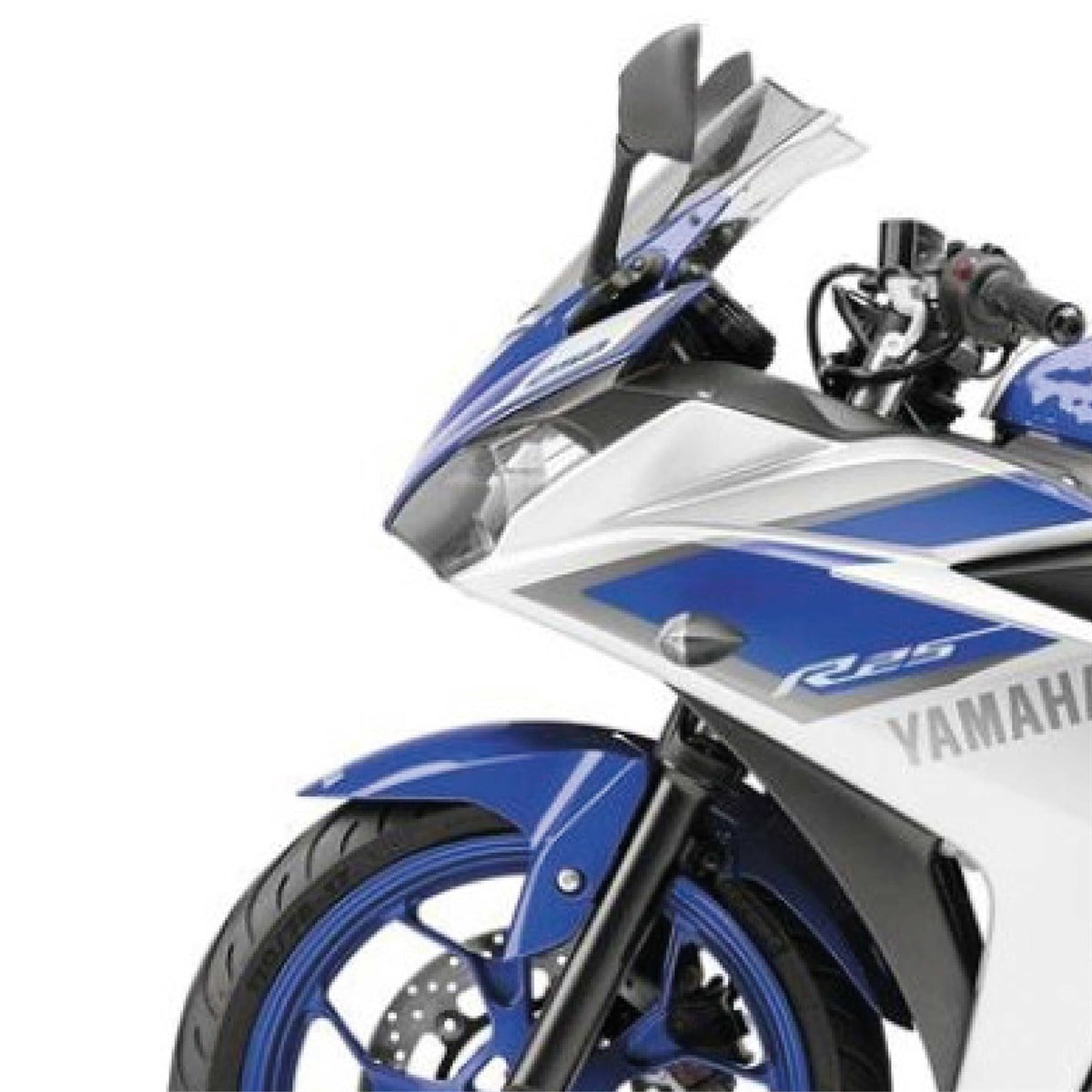 Yamaha 2015 Yzf-R25 Orjinal Ön Kafa  Sol Grenaj Sticker