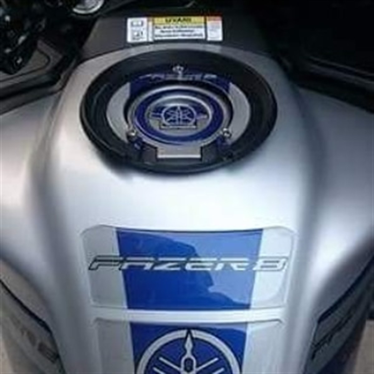 Yamaha Fazer 8 Depo Tank Pad Damla Sticker Etiket Modeli
