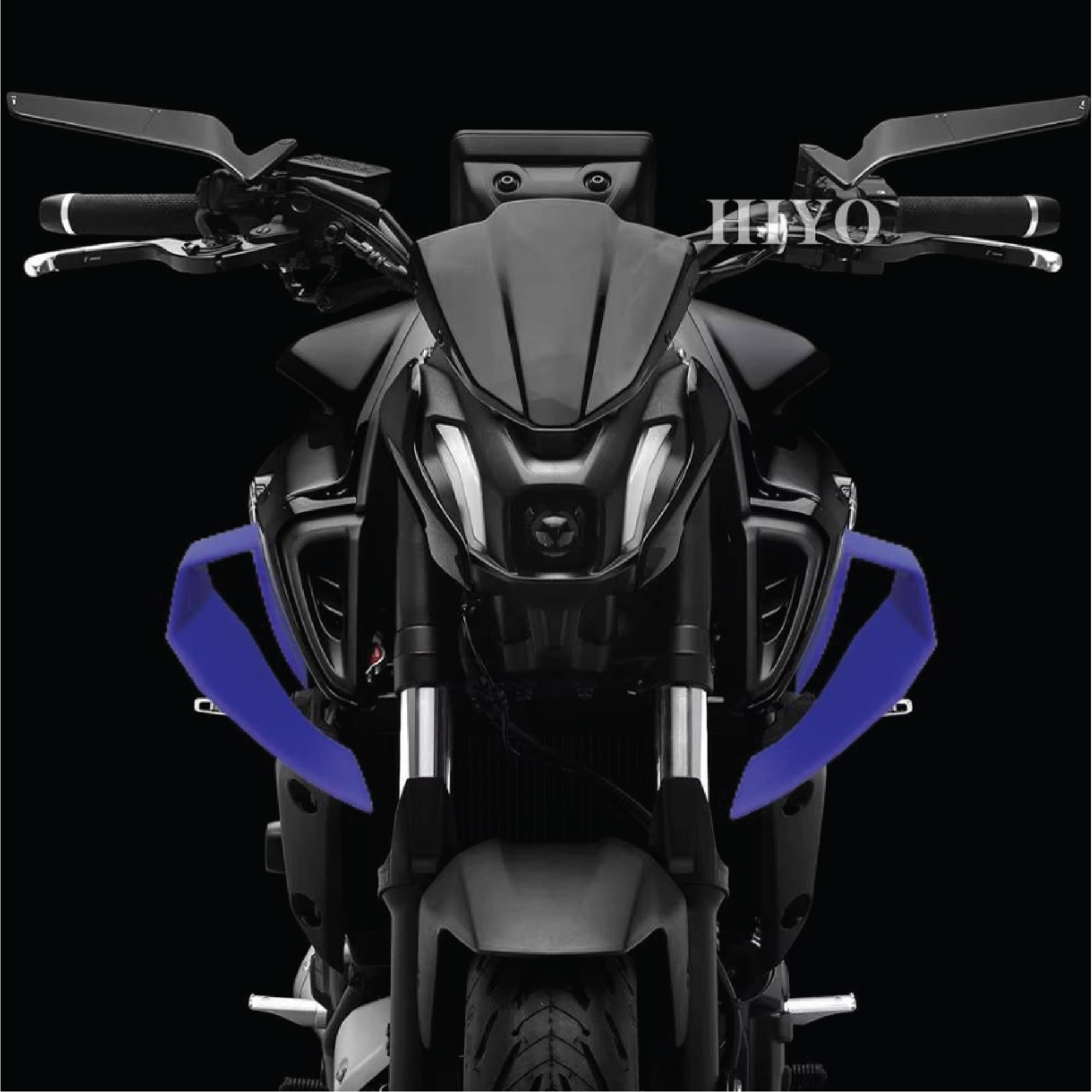 MT-07Yamaha MT-07 2021-2024 3D Kanat Özel Üretim Boyasız Model