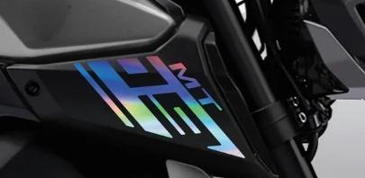 Yamaha MT-09 Depo Yanı Yazı Sticker Etiket Modeli Hologram Renk