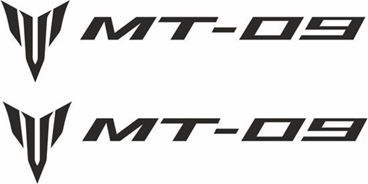 Yamaha MT-09 Sticker Etiket Modeli