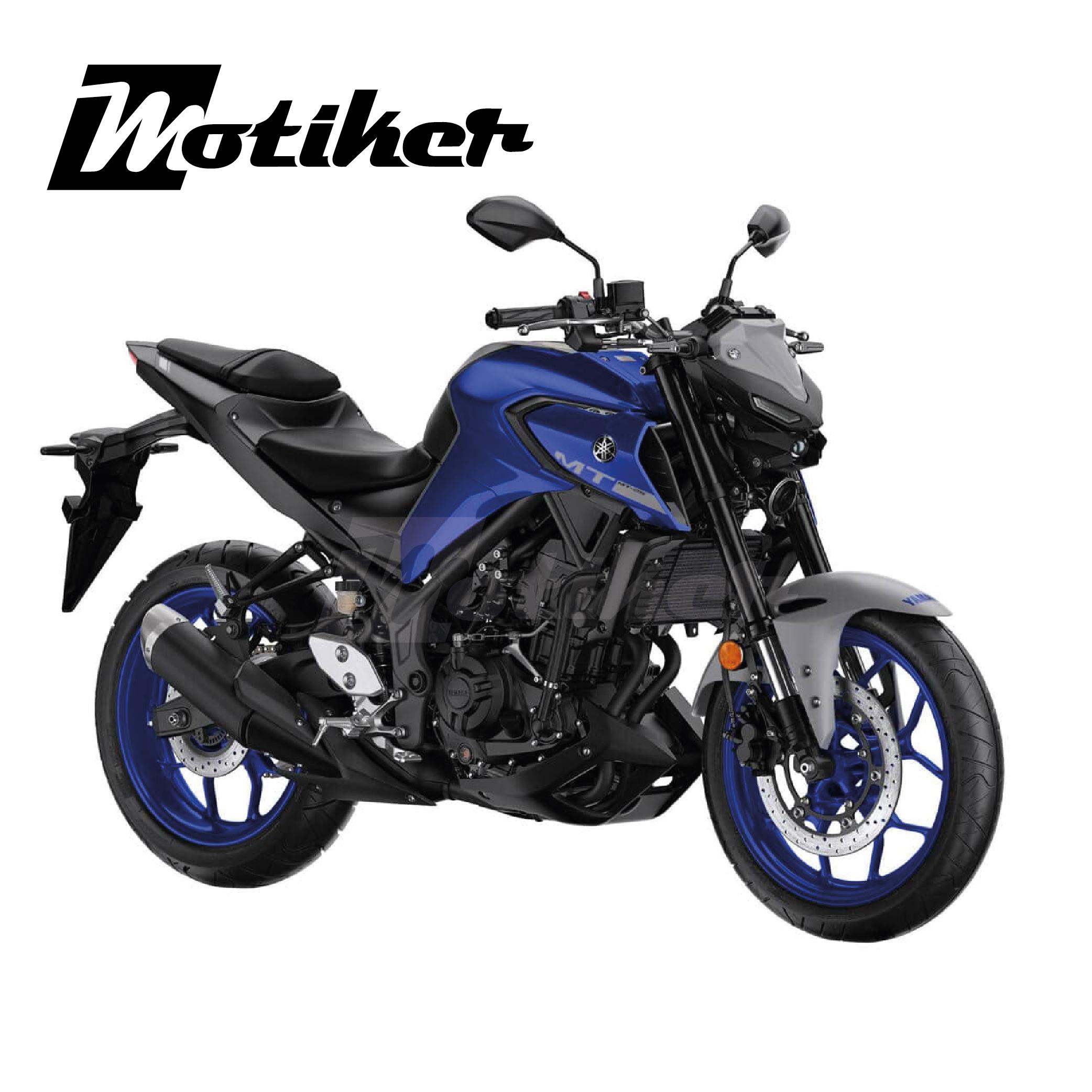 MT-25Yamaha MT-25 Yan Grenaj Orjinal Tasarım Sticker Etiket Modeli Nardo Gri 2019-2025