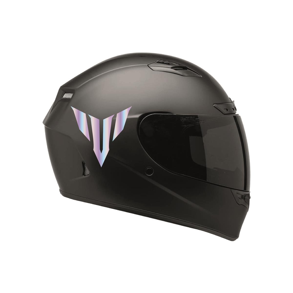 Yamaha MT İşaretli Hologram Motosiklet Kask Sticker Etiket Modeli