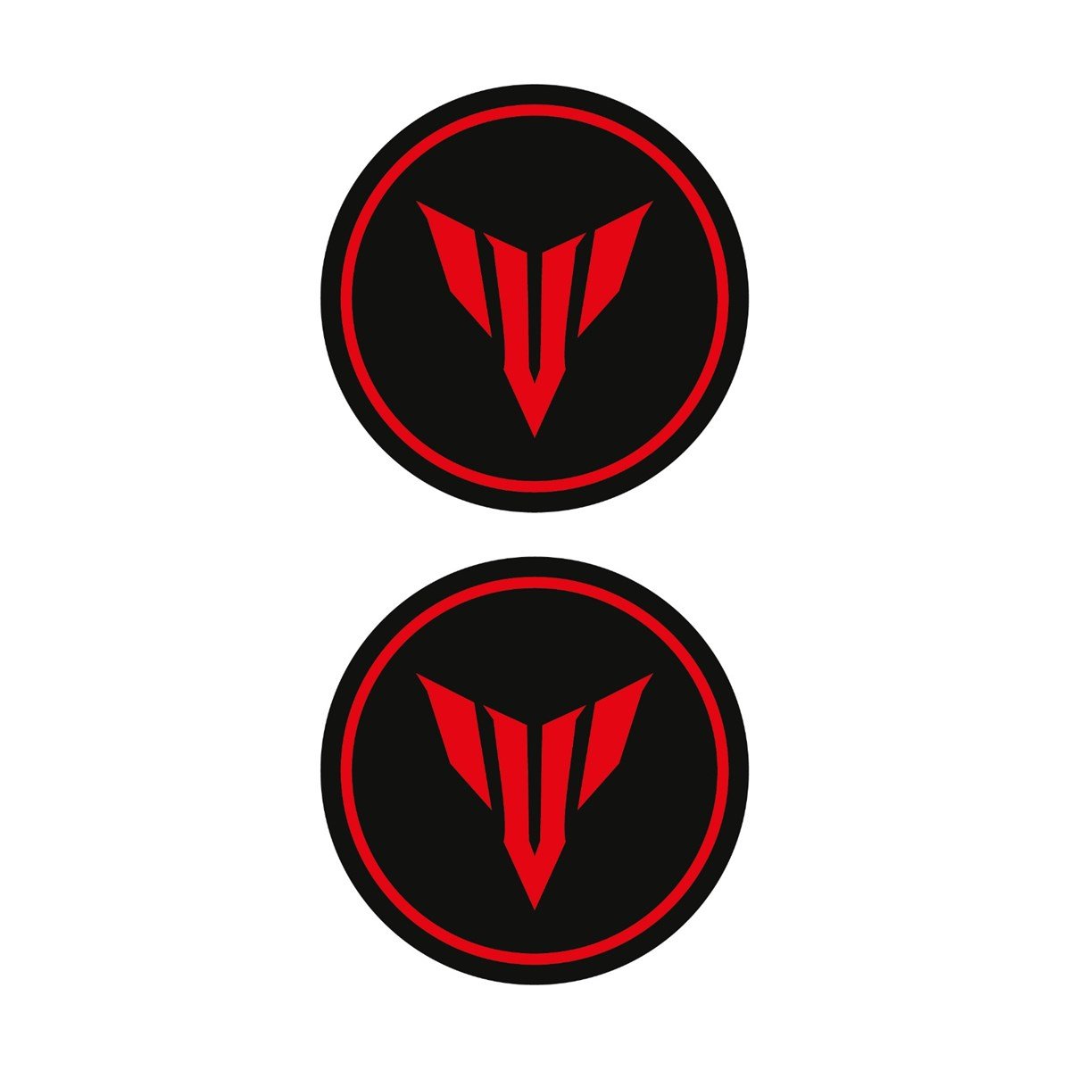 Yamaha Mt Kırmızı Koruma Takozu Damla Sticker Modeli