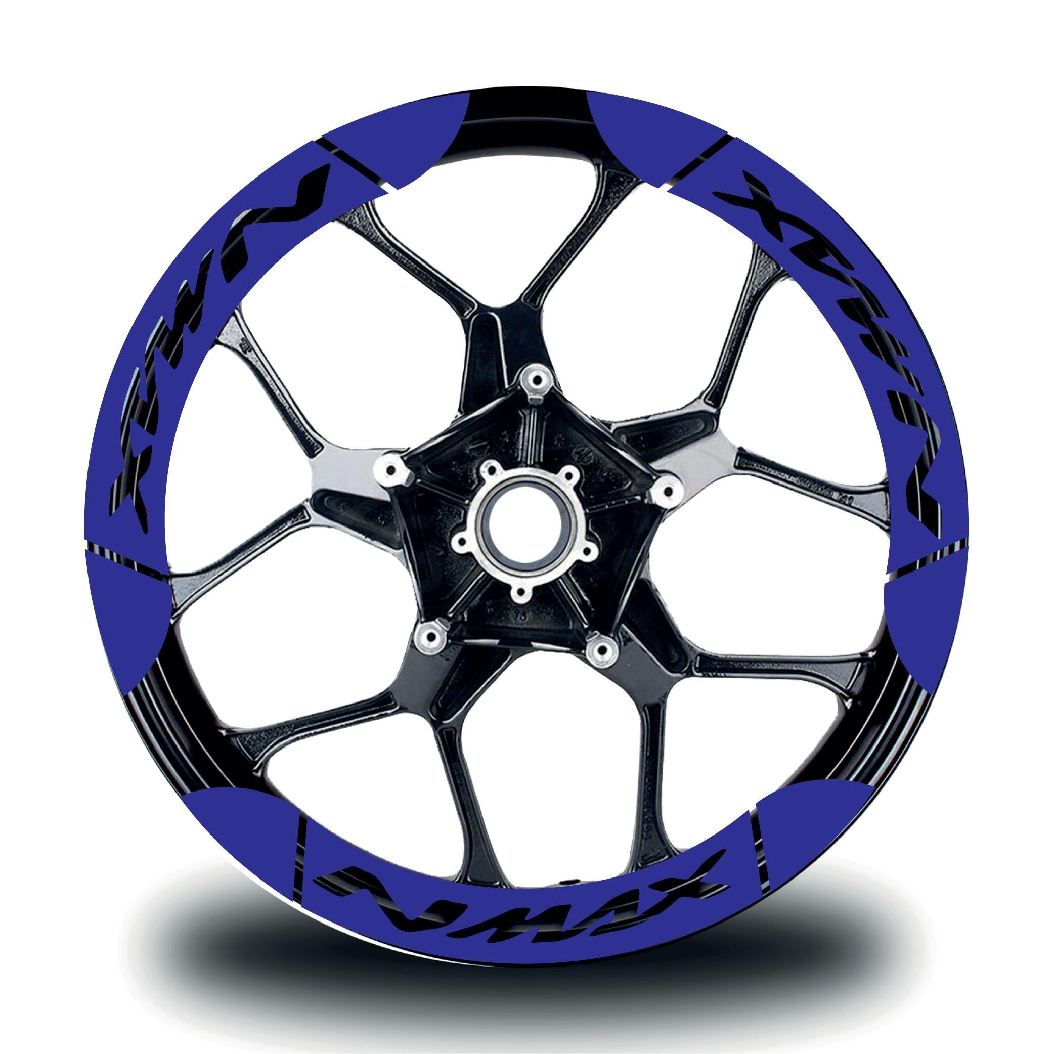 NMAX-155YAMAHA Nmax İç & Dış Jant Sticker Etiket Modeli Lacivert