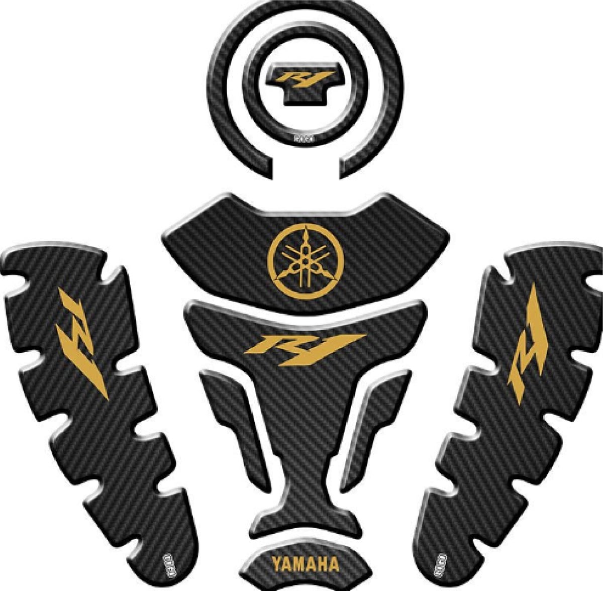Yamaha R1 Uyumlu Tank Pad Set 001