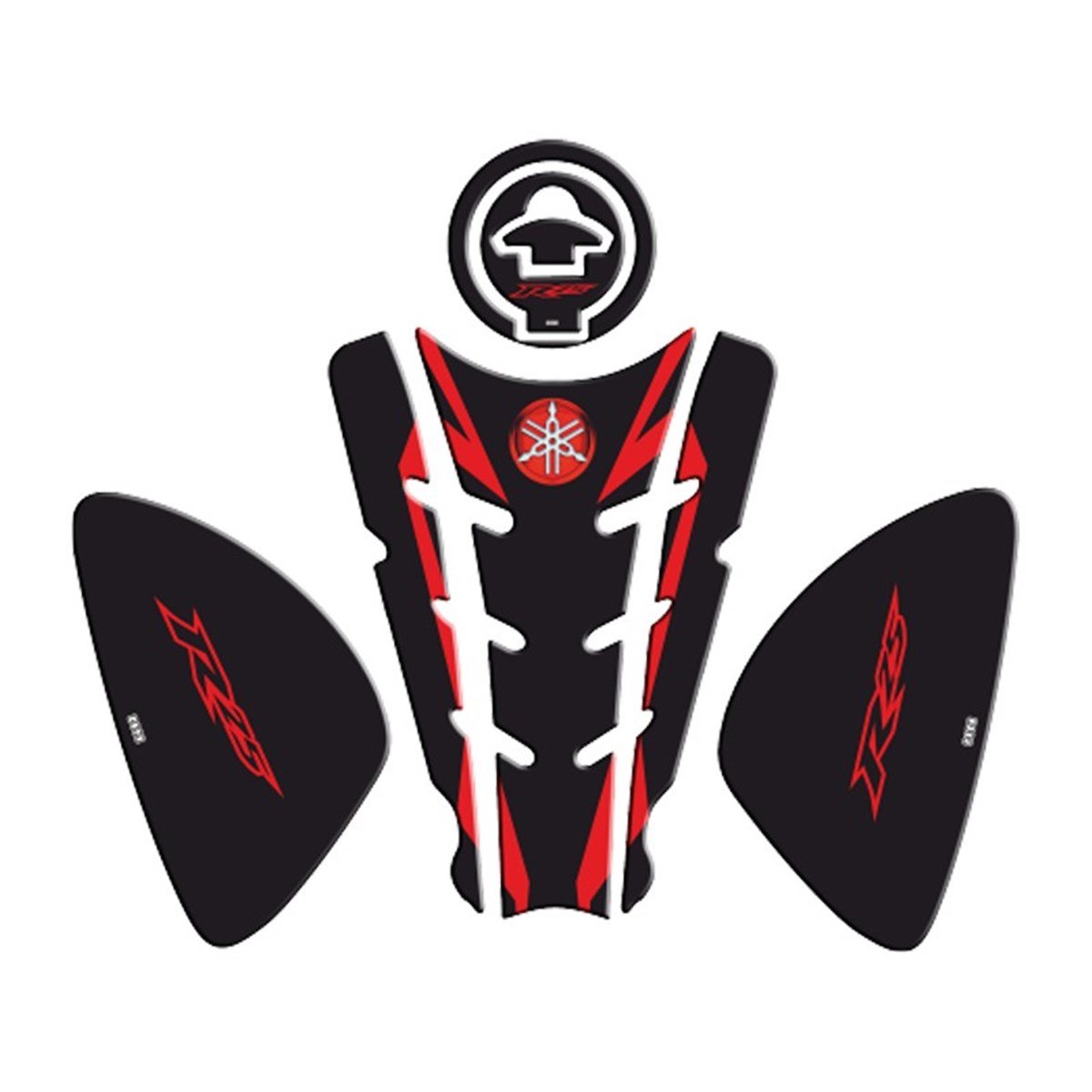 YAMAHA R25 2014-18 UYUMLU TANK PAD SET 009