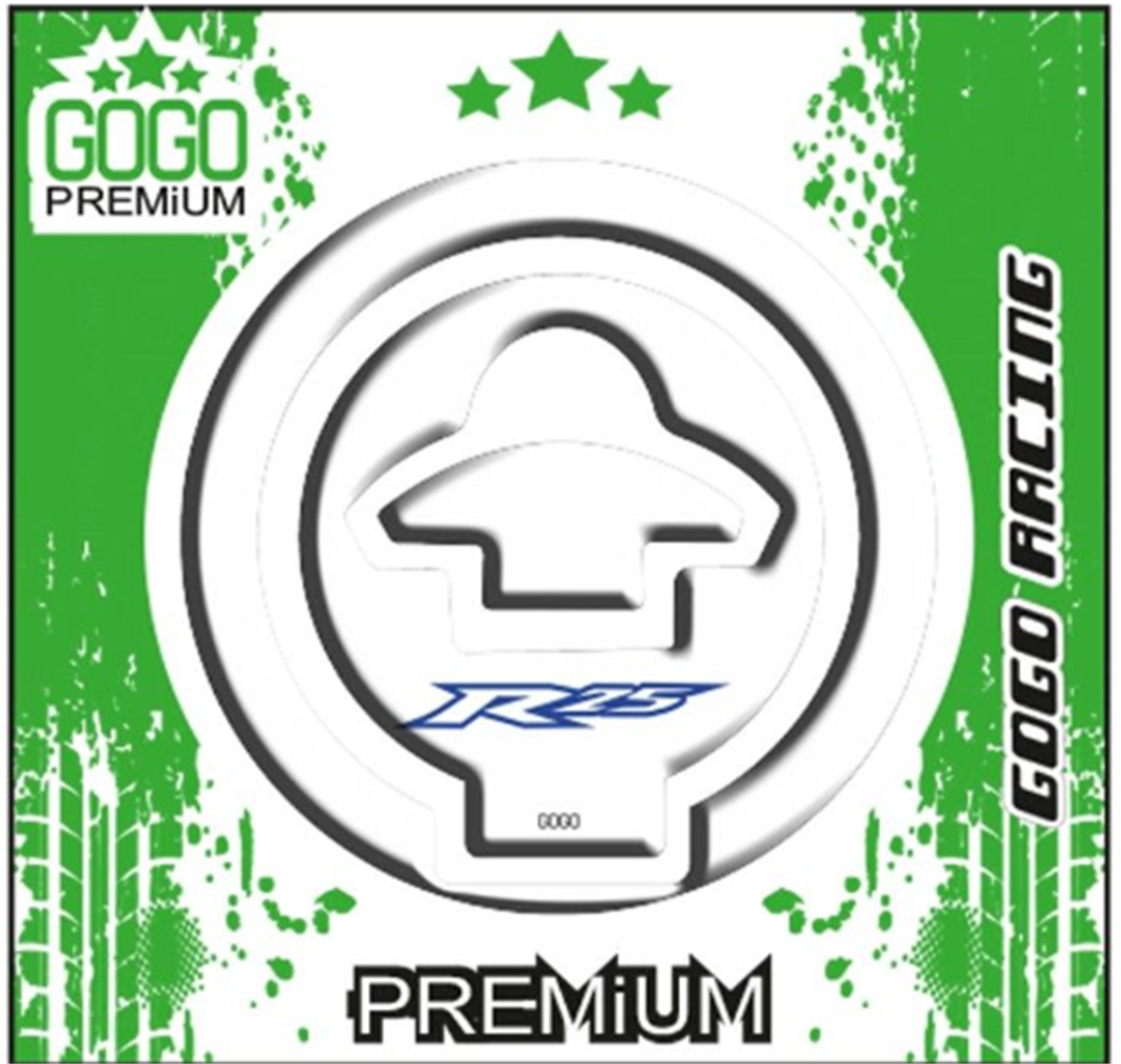 Yamaha R25 2014-2018 Uyumlu Motosiklet Depo Kapak Pad 014