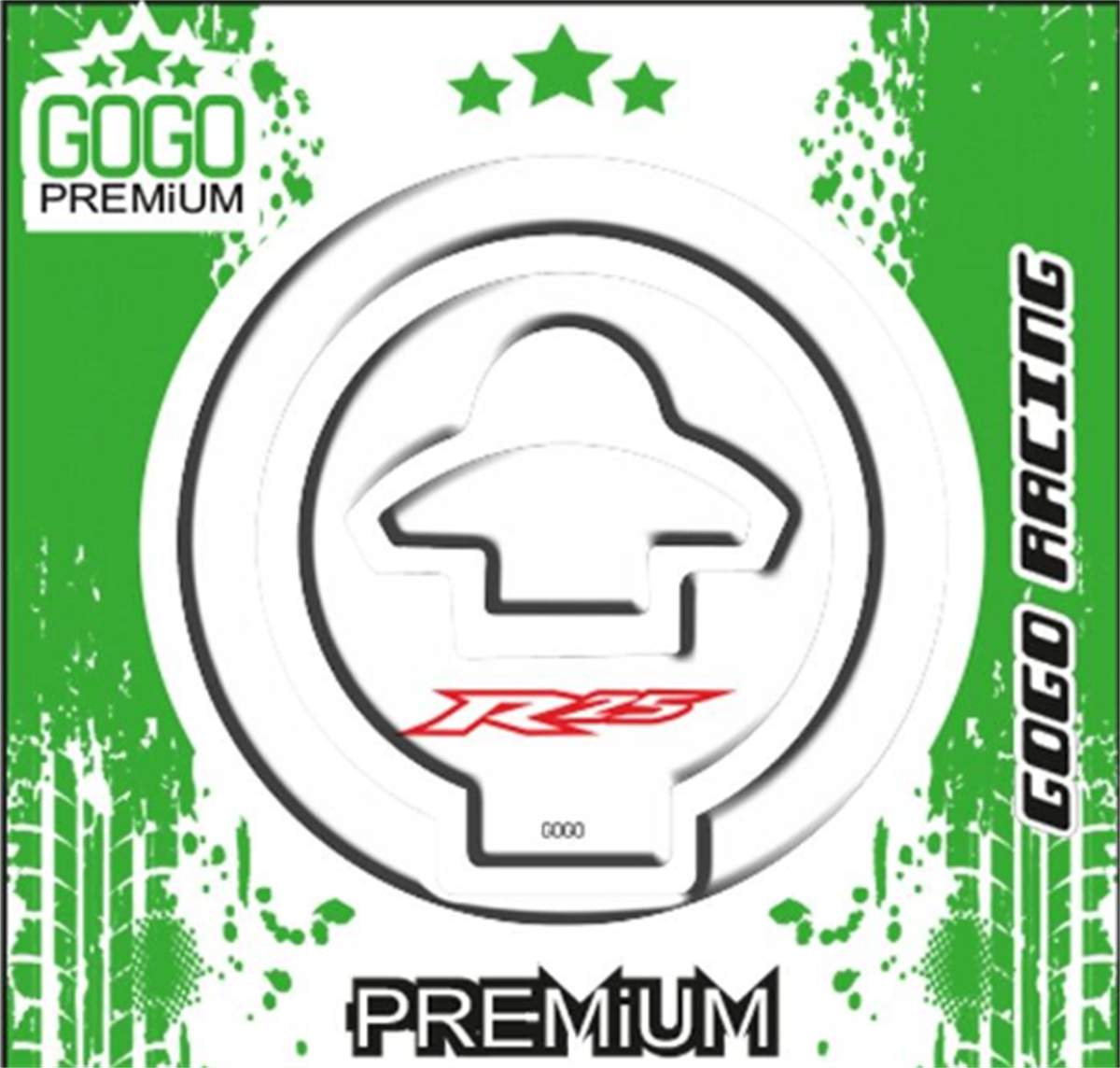 Yamaha R25 2014-2018 Uyumlu Motosiklet Depo Kapak Pad 013