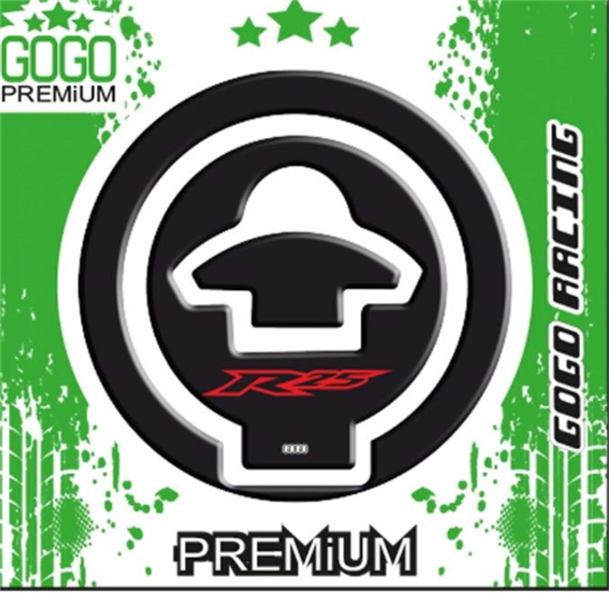 Yamaha R25 2014-2018 Uyumlu Motosiklet Depo Kapak Pad 012