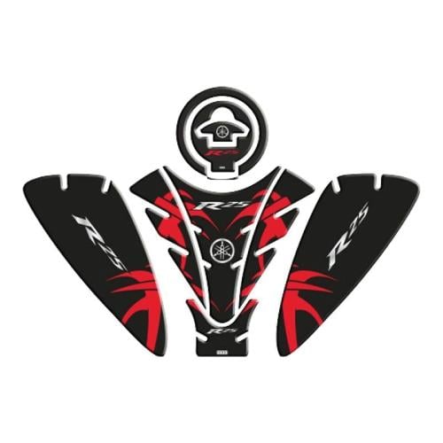 YAMAHA R25 2019 - 2023 UYUMLU TANK PAD KIRMIZI MODEL